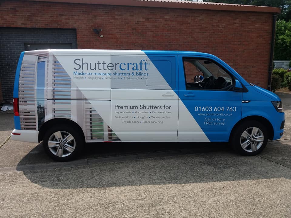 Striking wrap for Shuttercraft