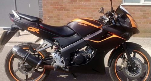 Colour change on CBR 125