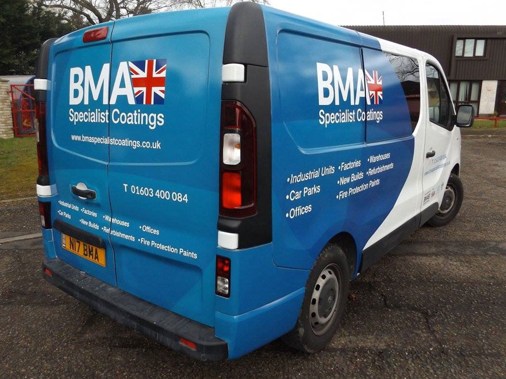 Monarch signs vehicle wrapping