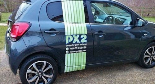 Wrap striping for PX2 Design