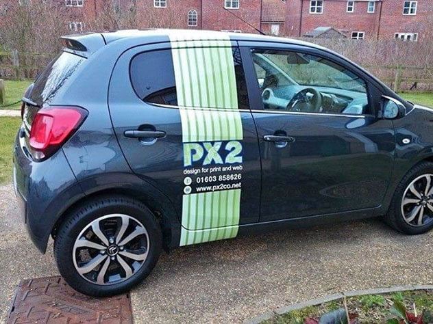 Wrap striping for PX2 Design
