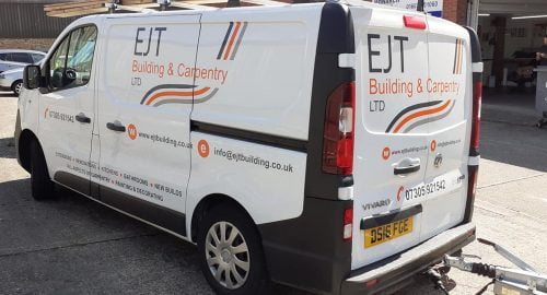 Van graphics EJT Building