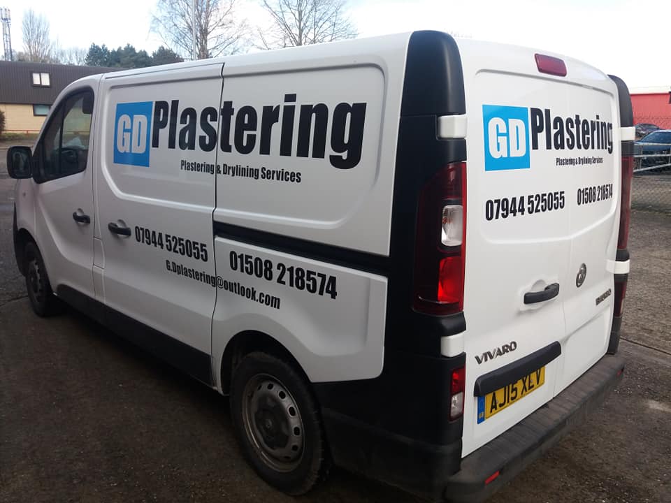 Monarch Signs Vehicle Graphics - Plasterer