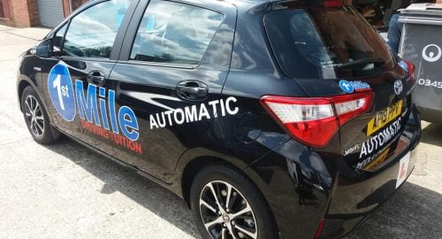 Monarch Signs Vehicle Graphics - Driving Instructor