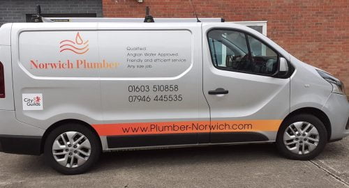 Plumber van graphics