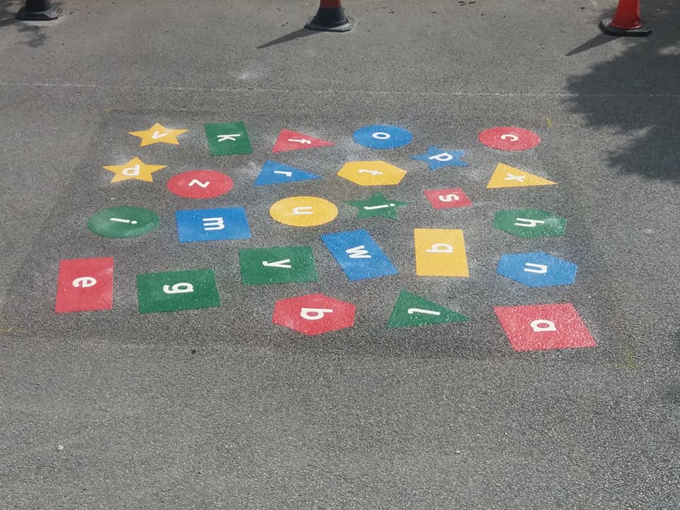 Monarch Signs - playground markings