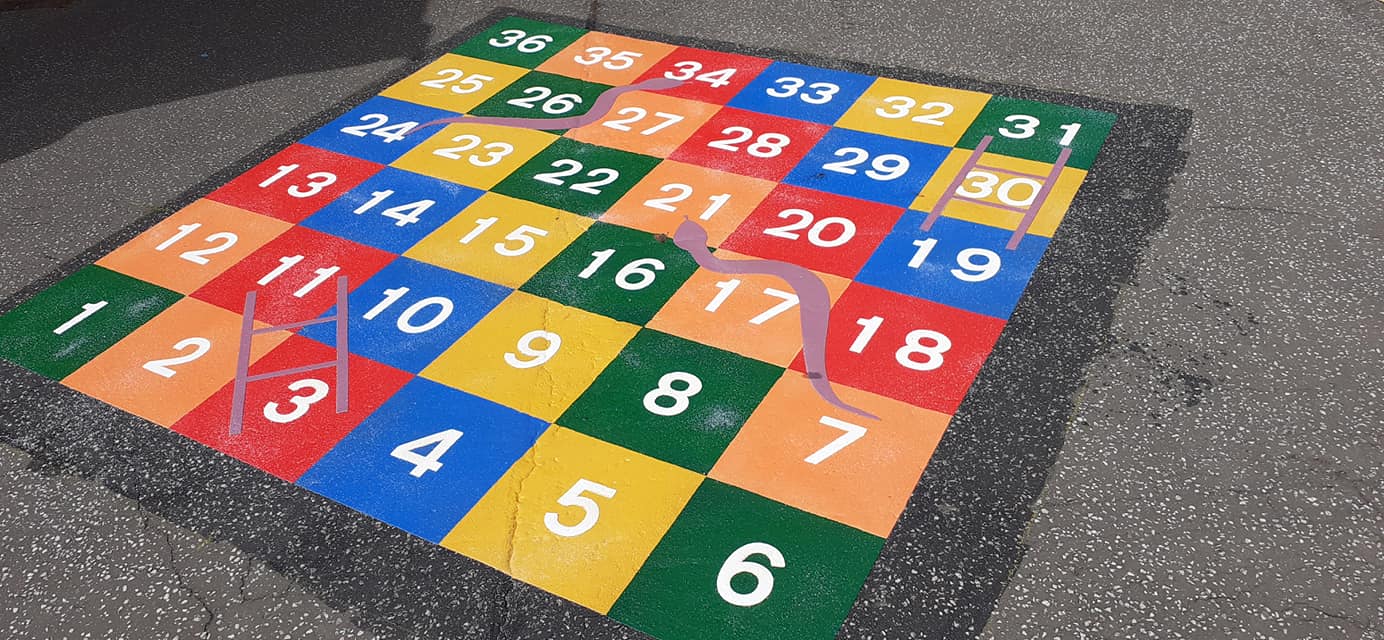Monarch Signs - playground markingsMonarch Signs - playground markings