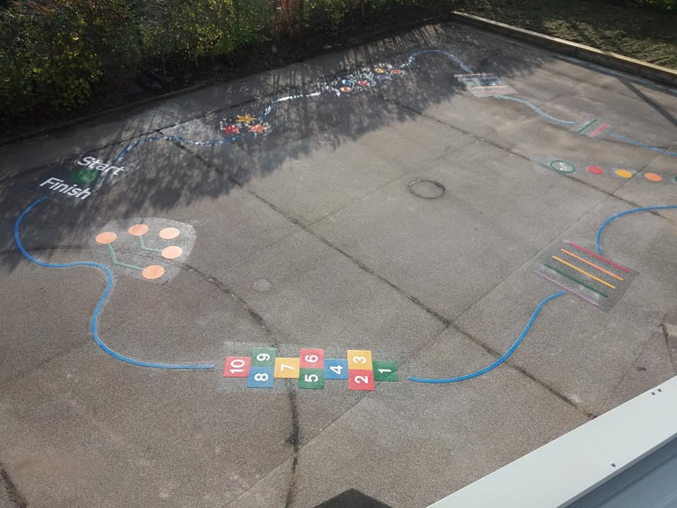 Monarch Signs - playground markings