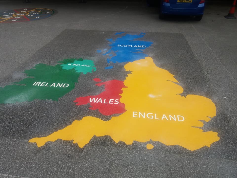 Monarch Signs - playground markings