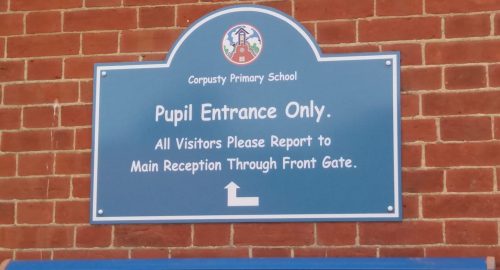 School signs from Monarch Signs