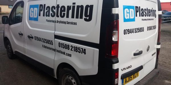 Monarch Signs Vehicle Graphics - Plasterer