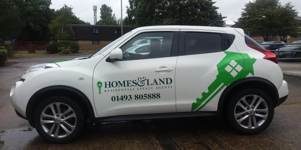 Monarch Signs Vehicle Graphics - Estate agent