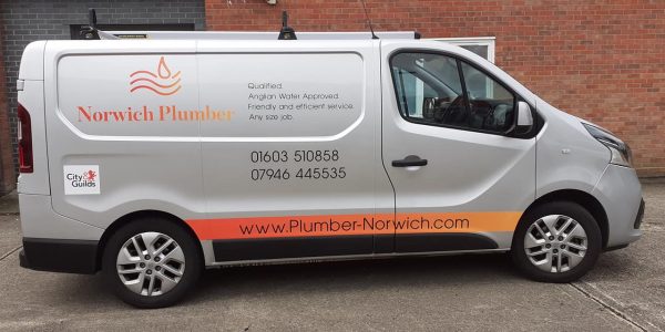 Plumber van graphics
