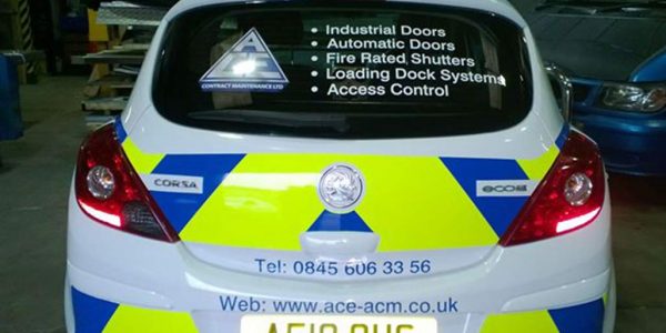 Monarch Signs Vehicle Graphics - maintenance vehicle